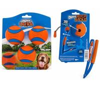 Chuckit! Play Pack - Ultra Ball & Fetch & Fold Launcher