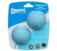Chuckit Rebounce Fetch Ball 2-Pack Dog Toy Eco Friendly Durable Rubber