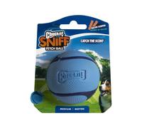 Chuckit! Sniff - Bacon Scented Dog Fetch Ball, Durable Rubber Interactive Toy, Compatible with Launcher, Medium (Pack of 1)