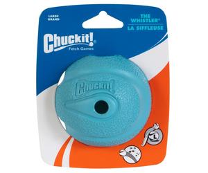 Chuckit The Whistler Ball Dog Fetch Toy Small/Medium/Large One/Two Pack