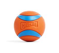 ChuckIt! Ultra Ball Dog Toy, Durable High Bounce Floating Rubber Dog Ball, Launcher Compatible Toy For Dogs, 1 Pack, XX-Large