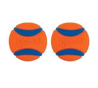 Chuckit Ultra Ball, Durable High Bounce Rubber Dog Ball, Launcher Compatible, 2 Pack, Small, (Packaging May Vary)