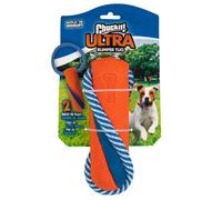 Chuckit! Ultra Bumper Tug Dog Toy Rope and Rubber Fetch Toy Tug of War for Dogs