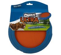 Chuckit! Ultra Flight Frisbee Rubber Dog Toy Extended Distance & Flight Time For Interactive Fetch Play