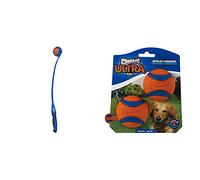 Chuckit! Ultra Grip Dog Ball Launcher Toy - Hands Free Ball Pick Up and Throw & Durable High Bounce Rubber Balls, 64 cm (Pack of 1)