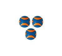 ChuckIt! Ultra Squeaker Ball Dog Toy Ball Durable Rubber Squeaky Dog Ball Chuck It Launcher Compatible Toy For Dogs, 3 Pack, Medium
