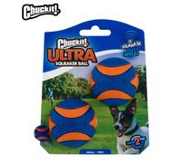 Ultra Squeaker Ball - 2 Pack Small (4.8 cm)