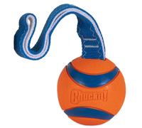 Chuckit! Ultra Tug Dog Toy With Rubber Ball Tug Of War Interactive Fetch Toy for Dogs, Large