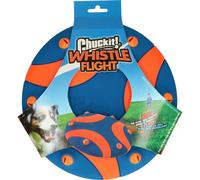 Chuckit! Whistle Flight Flyer Dog Toy Rubber Frisbee Throw and Fetch N