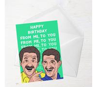 Chuckle Brothers Happy Birthday From Me To You Greetings Card - Standard Card