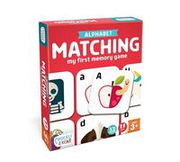 Chuckle & Roar Alphabet Matching Memory Game for Kids Ages 3+ - Preschool Letter Matching Board Game for Toddlers, Uppercase & Lowercase ABC Learning Game