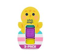 Chuckle & Roar - Easter Whoa Dough 3 Pack Chick Basket Stuffer - Arts and Crafts - Fun for Toddlers - Safe and allergen Free