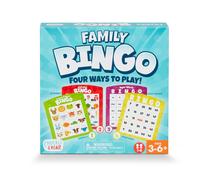 Chuckle & Roar - Family Bingo - Game Night Staple - Counting and Matching Skills for Kids - Classic Game Perfect for preschoolers