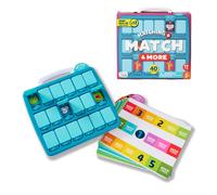 Chuckle & Roar - Matching + Match & More - Family Fun Puzzling and Gaming - On The Go Travel Fun - Great for Preschoolers - Ages 3 and Up