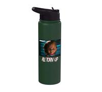 Chucky All Torn Up Creepy Smile Stainless Steel Insulated Water Bottle