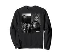 Chucky And Tiffany Black And White Horror Couple Style Sweatshirt