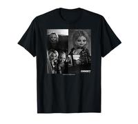 Chucky and Tiffany Black and White Horror Couple Style T-Shirt