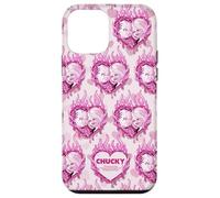 Chucky And Tiffany Flaming Hearts All-Over Print Case for iPhone 12 mini