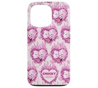 Chucky And Tiffany Flaming Hearts All-Over Print Case for iPhone 13 Pro