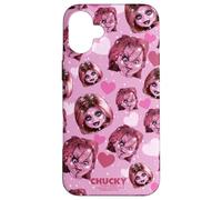 Chucky And Tiffany Hearts All-Over Print Case for iPhone 16 Plus