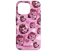 Chucky And Tiffany Hearts All-Over Print Case for iPhone 16 Pro