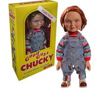 Child's Play Talking Mega Scale 15'' Scarred Chucky Doll +knife Mezco New