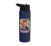 Chucky Don't Play with My Feelings Stainless Steel Insulated Water Bottle