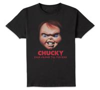 Chucky Friends Till The End Men's T-Shirt - Black | Size: XL Chucky Black XL