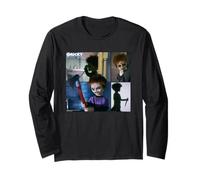 Chucky Glenn Bathtime Carnage Collage Long Sleeve T-Shirt