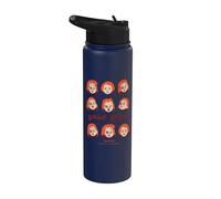 Chucky Good Guys Faces Stainless Steel Insulated Water Bottle