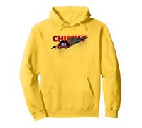 Chucky Halloween Design Creepy Eye Horror Pullover Hoodie