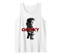 Chucky Halloween Design Terrifying Presence Tank Top