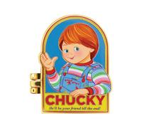 Chucky Limited Edition Hinged Pin Badge - Numbered Chucky Multicolor