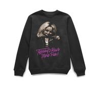 Chucky Official Tiffanys Have More Fun Sweatshirt - Black | Size: Large Chucky Black L