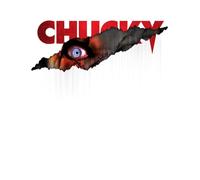 Chucky Tear Men's T-Shirt - White - 5XL