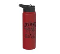 Chucky & Tiff Forever Love Hurts Stainless Steel Insulated Water Bottle