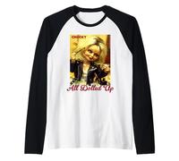 Chucky Tiffany All Dolled Up Raglan Baseball Tee