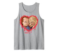 Chucky & Tiffany Bleeding Heart Tank Top, Men, Heather Grey, X-Large