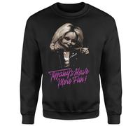 Chucky Tiffanys Have More Fun Sweatshirt - Black | Size: XL Chucky Black XL