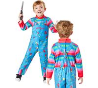 Chucky Toddler Costume Childs Play Halloween Fancy Dress Outfit Kids Official