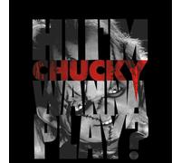 Chucky Typographic Women's T-Shirt - Black - M