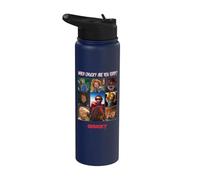 Chucky Which Chucky are You Today? Stainless Steel Insulated Water Bottle