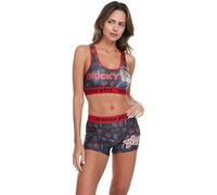 Chucky Women’s Sports Bra and Boxer Briefs Underwear Set with Racerback and Removable Pads, Chucky Wanna Play, S