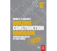 Chudley and Greeno's Building Construction Handbook