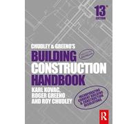 Chudley and Greeno's Building Construction Handbook