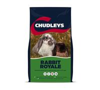 Chudleys Rabbit Royale Complete Rabbit Food 3kg - Nutritious Muesli Rabbit Feed with Cereals, Herbs and Vegetables, Fibre Rich Diet with Prebiotics for Growing and Adult Rabbits