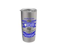 Chuffed to Bits Its A Yorkshire Thing Tyke Slang Stainless Steel Insulated Tumbler