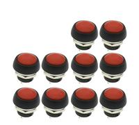 ChuFort 1-100PCS PBS-33B 2Pin Mini Switch 12MM Waterproof Momentary