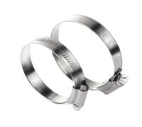 ChuFort 1-10pc8-320mm Stainless Steel Hose Clamps Water Pipe Clips Fire Clamp(35-51mm(6pcs))