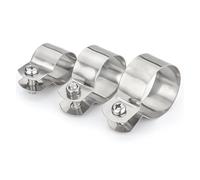 ChuFort 5-20pcs 304Stainless Steel U -Shaped Grounding Clamp Buckle 10-115mm(48mm(5pcs))